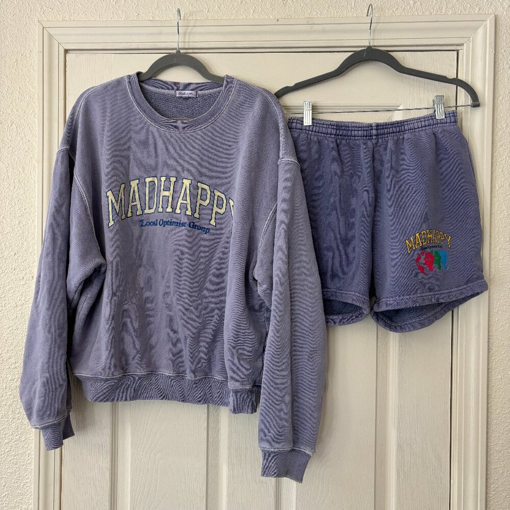 MAD HAPPY Sweat Set Size Small